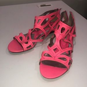 Lovely people coral pink sandals